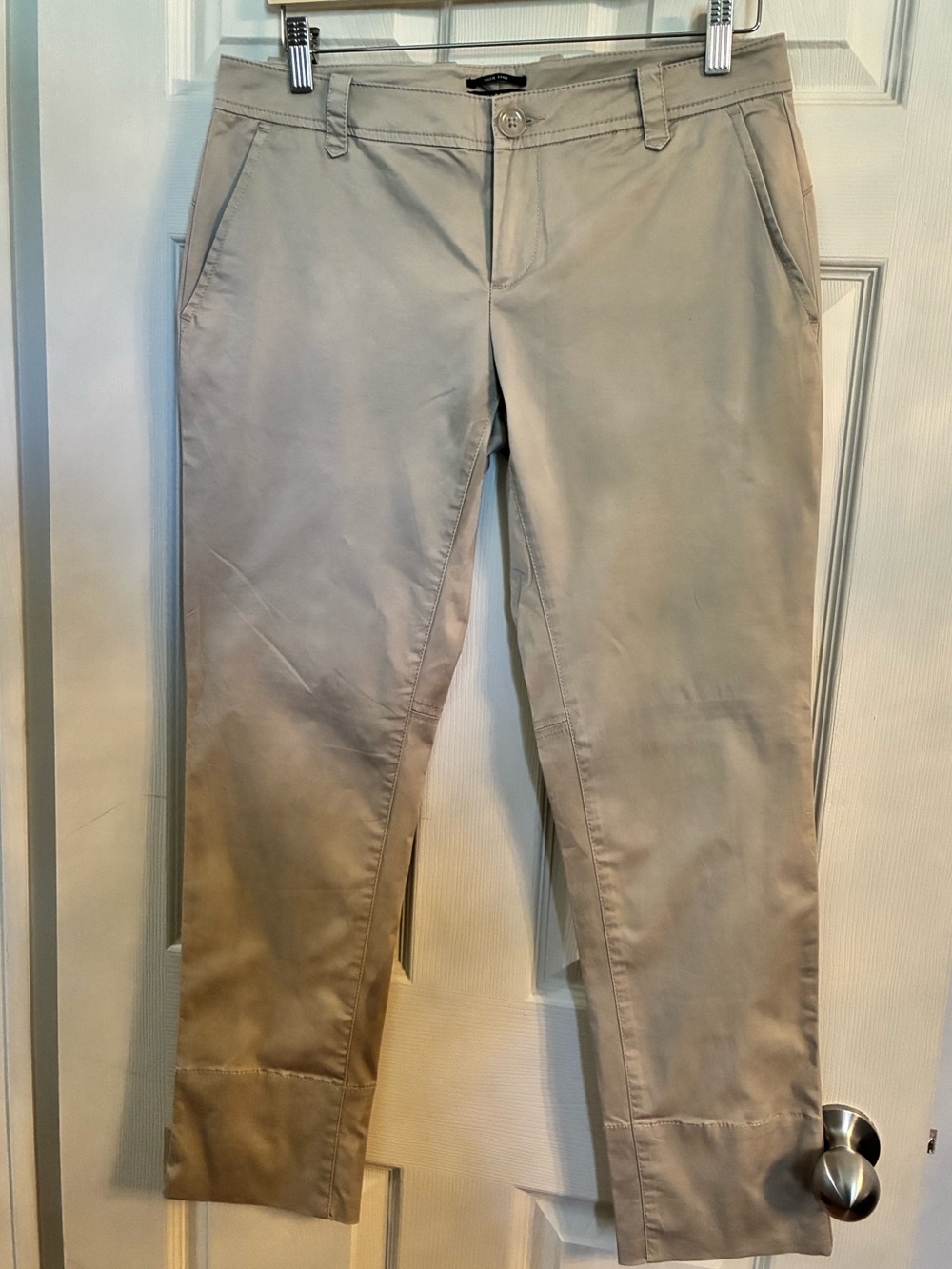 Jacob Beige Women’s Chino Ankle Length Pants